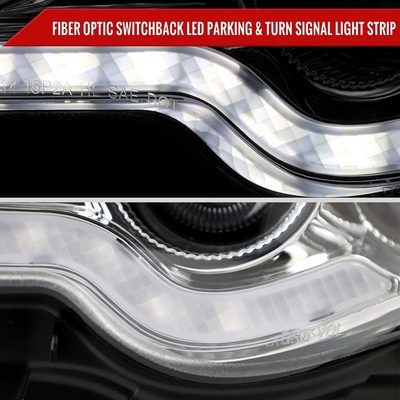For Lexus IS250 IS350 2014-2016 Full LED Project healight Chrome Housing Clear lens