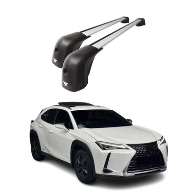 2019-2026 Lexus UX200 UX250h Roof Racks Cross Bars Silver