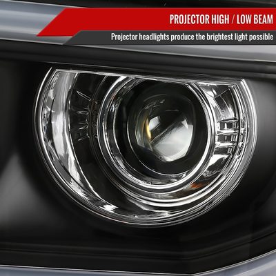 2014-2019 GMC Sierra 1500/2500HD/3500HD LED Bar Headlights LED Signal Chrome