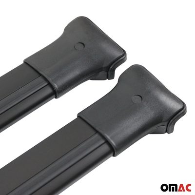 2025-2026 Subaru Forester VI Roof Rack Cross Bars Luggage Carrier Alu Black 2Pcs