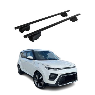 2020-2022 Kia Soul X-Line Roof Rack Cross Bars Black