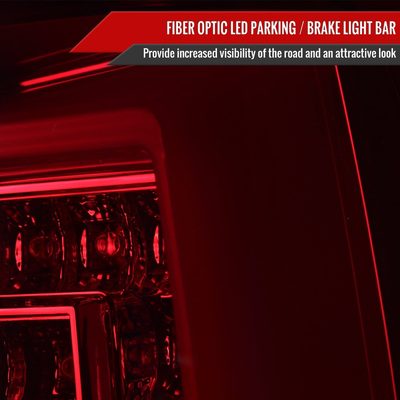 2000-2006 Chevy Suburban/Tahoe/Yukon/Yukon XL LED C Bar Tail Lights Red Smoke