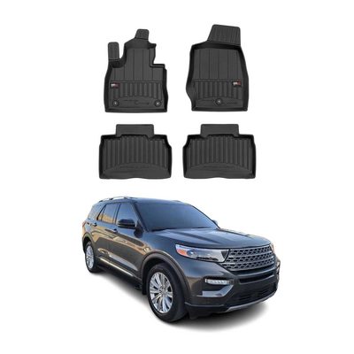 2020-2026 Ford Explorer Premium Floor Mats Liners Full Set All Weather Heavy Duty