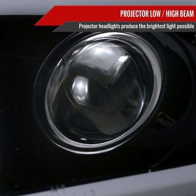 2014-2021 Toyota Tundra LED CBar Projector Headlights Turn Signal Lights Smoke