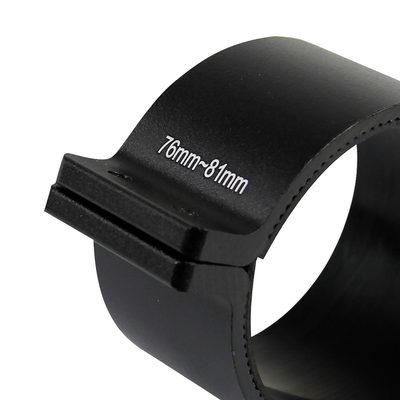 Universal 3" Aluminum Light Mounting Brackets Black