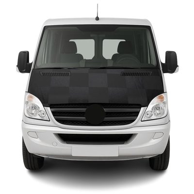 2006-2013 Mercedes Sprinter W906 Car Bonnet Mask Hood Bra Full Cover Chequered