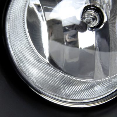 2007-2013 Toyota Tundra/Sequoia H10 Fog Lights Kit Chrome Housing/Clear Lens