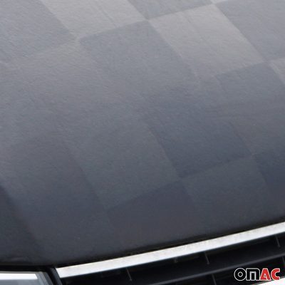 2011-2016 Kia Sportage Car Bonnet Mask Hood Bra Black Chequered 1 Pc
