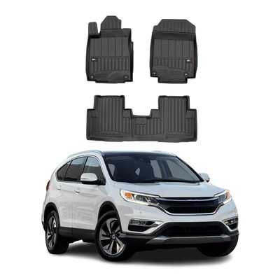 2012-2016 Honda CR-V Premium Floor Mats Liners Full Set All Weather Heavy Duty