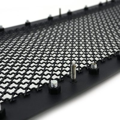 2003-2006 GMC Sierra 1500 Rivet Style Black S.Steel Mesh Grille Insert
