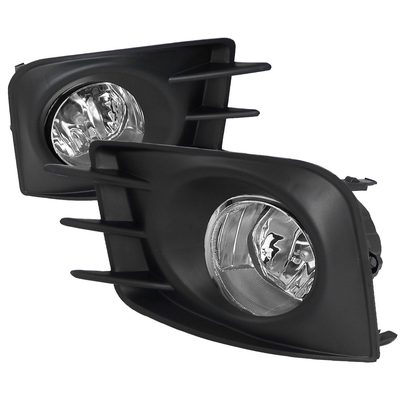 2011-2013 Scion tC H11 Fog Lights Kit Chrome Housing/Clear Lens