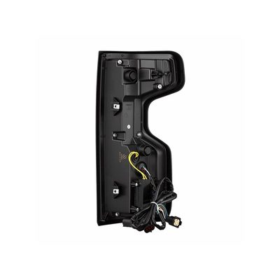 AlphaRex LUXX Series Topo-Etch Black LED Tail Lights 620058