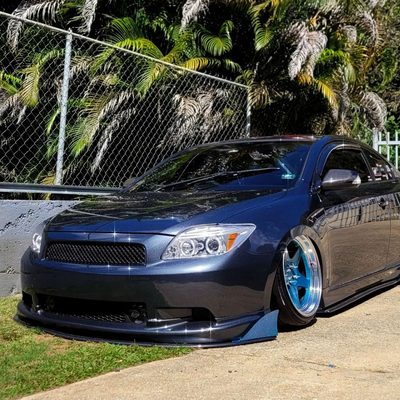 2005-2010 Scion tC Dual Halo Projector Headlights Chrome Housing/Clear Lens