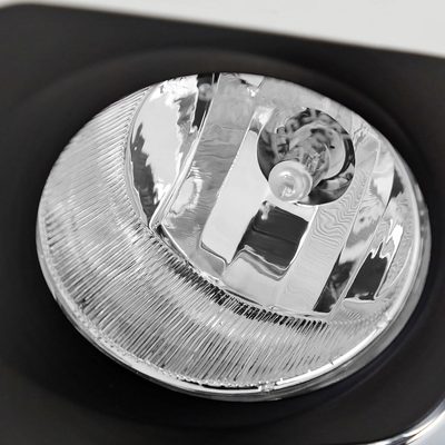 2016-2022 Toyota Tacoma H16 Chrome Cover Fog Lights Kit Chrome/Clear Lens
