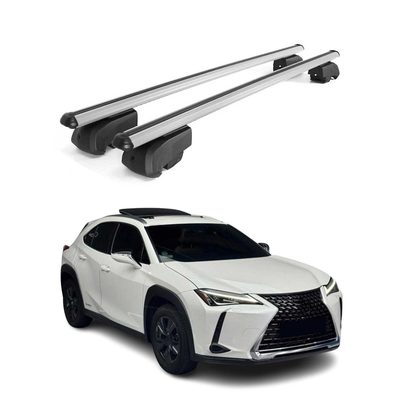 2019-2026 Lexus UX200 UX250h Roof Rack Cross Bars Silver