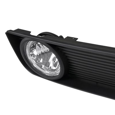 2005-2009 Ford Mustang V6 Black ABS Grille w/ Dual H10 Fog Lights