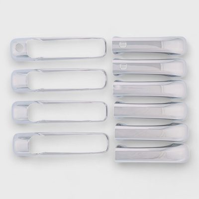 2013-2018 RAM RAM 1500/2500/3500 Door Handle Cover Chrome 10Pcs ABS Plastic