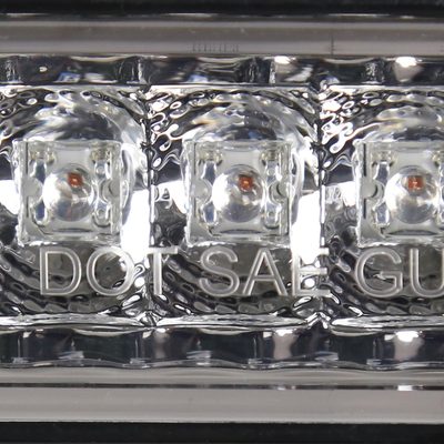 1992-1996 Ford F-150/F-250/F-350/Bronco LED 3rd Brake Light Chrome/Clear Lens