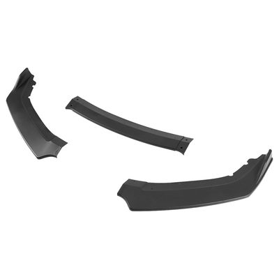 2016-2018 Honda Civic Sedan Matte Black Polypropylene 3Pcs Bumper Lip