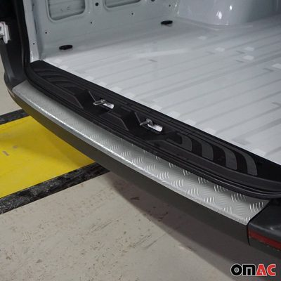 OMAC Rear Bumper Sill Cover for Mercedes Sprinter 2019-2026 Aluminium Silver