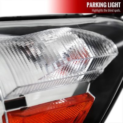 2005-2007 Honda Odyssey Factory Crystal Headlights w/9006 Bulbs Chrome/Clear