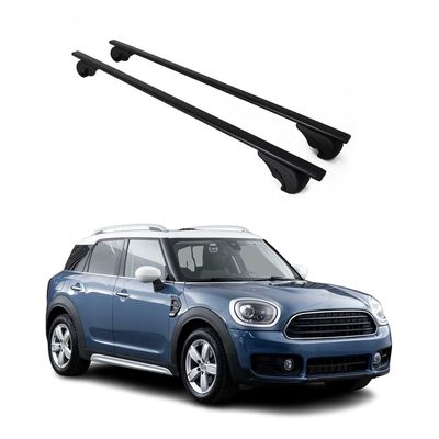 2017-2024 Mini Cooper Countryman F60 Roof Rack Cross Bars Black