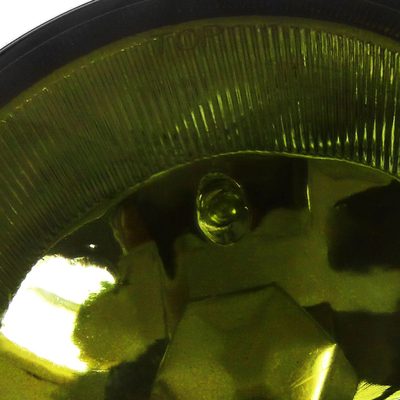 1999-2000 Honda Civic H3 Fog Lights Kit Chrome Housing/Yellow Lens