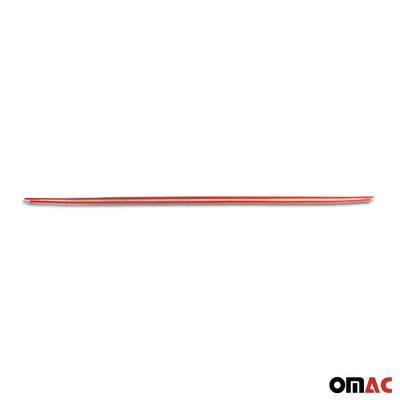 2019-2024 Audi A6 Sedan Rear Trunk Molding Trim Stainless Steel Silver 1Pc