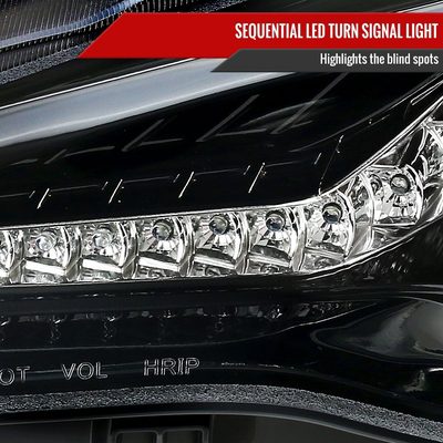 2012-2017 Scion FRS/ Toyota 86 LED Bar Headlights Signal Lights Black