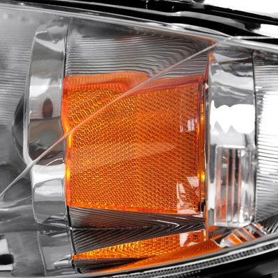 2004-2009 Mazda 3 Sedan Projector Style Headlights Chrome Housing/Clear Lens
