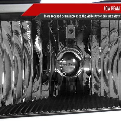 2004-2012 Chevy Colorado/ Canyon/ISUZU I-Series Factory Headlights LED Black