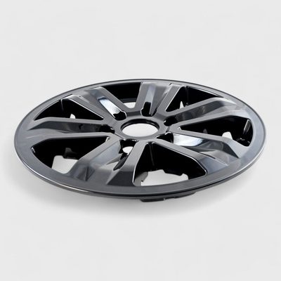2015-2020 Ford F-150 Wheel Cover Hubcaps Set 17" Gloss Black 8Pcs ABS Plastic