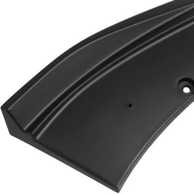 2015-2017 Ford Mustang Matte Black Polypropylene 3Pcs Bumper Lip Spoiler