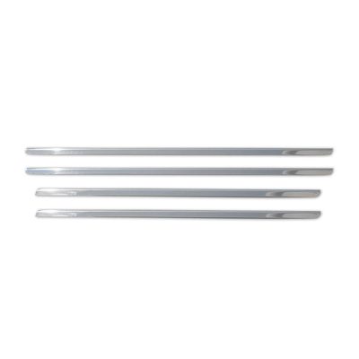 2004-2009 Mercedes E Class W211 Sedan Window Molding Trim Streamer Stainless Steel 4x