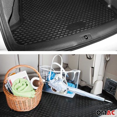 2020-2025 Kia Telluride 1.gen Cargo Liner Trunk Mat All Weather 3rd Row Black