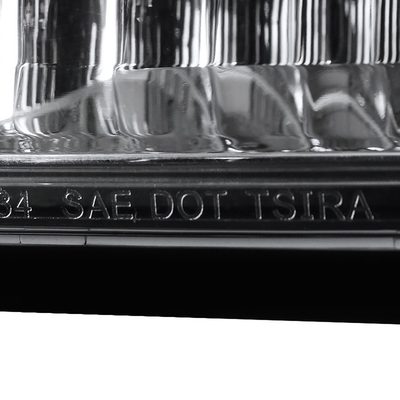 2006-2013 Chevy Impala/ 14-2016 Impala Limited LED Tail Lights Matt Black/Clear