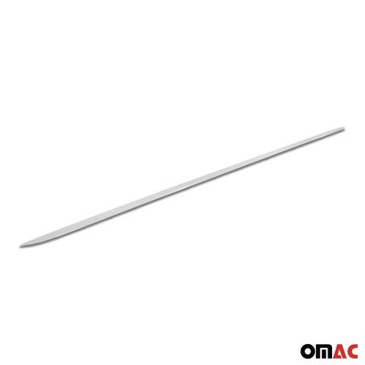 2012-2019 BMW 3 Series F30 Sedan Rear Trunk Molding Trim Stainless Steel Glossy