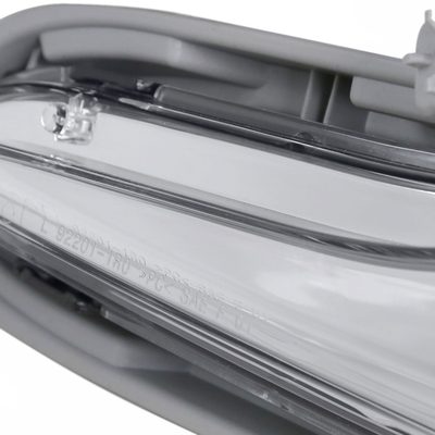 2012-2017 Hyundai Accent 12V/27W 881 Fog Lights Kit Chrome/Clear Lens