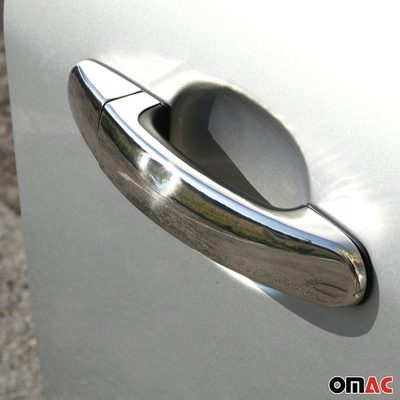 2008-2011 Mazda Tribute Car Door Handle Cover Protector Stainless Steel Chrome 8Pcs