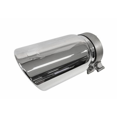 Colilla de escape para tubos de 2 1/4" Cromado