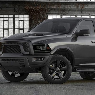 2009-2018 Dodge RAM 1500/ RAM 2500 3500 Dual LED Bar Factory Headlights Black