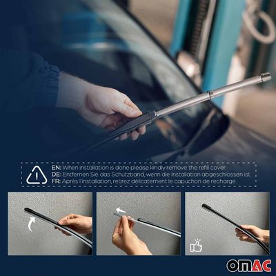 2007-2015 Lexus RX330 RX350 RX400H RX450H Front & Rear Windshield Wiper Blades Set