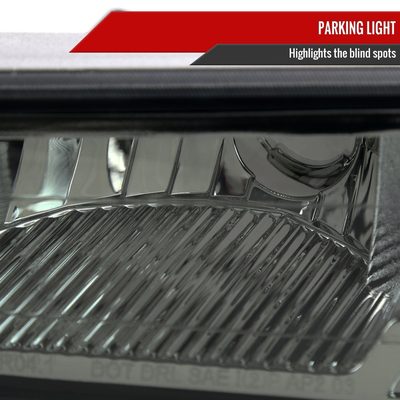 2004-2012 Chevy Colorado /Canyon Isuzu I-Series Headlights Chrome/Light Smoke