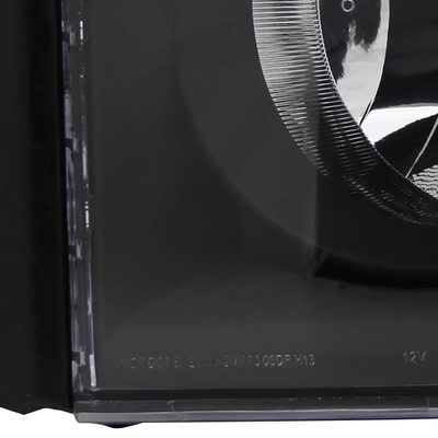 2006-2008 Dodge RAM 1500/ 06-2009 RAM 2500 3500 Factory Crystal Headlights Black