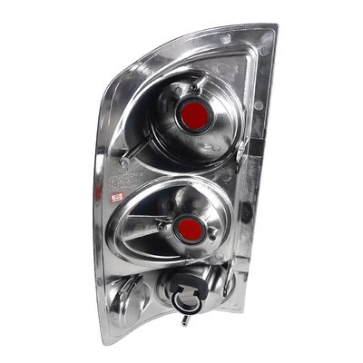 2002-2006 Dodge RAM Retro Style Tail Lights Chrome Housing/Clear Lens