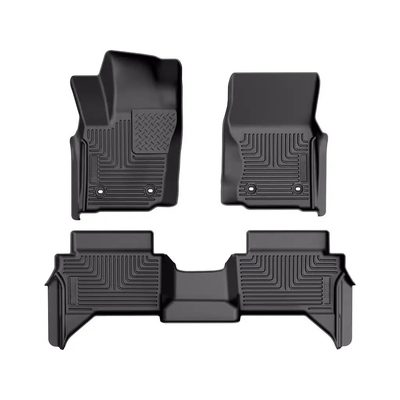 Tapetes Husky Weatherbeater 1ra y 2da Fila color Negro para Tacoma 24 - 26