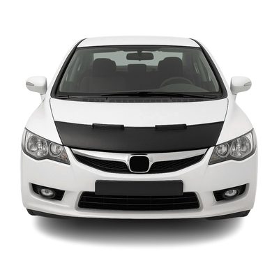 2006-2011 Honda Civic Car Bonnet Mask Hood Bra Black 1 Pc