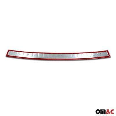 2018-2024 VW Tiguan Rear Bumper Guard Stainless Steel Dark Brushed