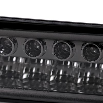1998-2004 Chevy S10/ GMC Sonoma LED Bumper Lights Chrome Housing/Smoke Lens