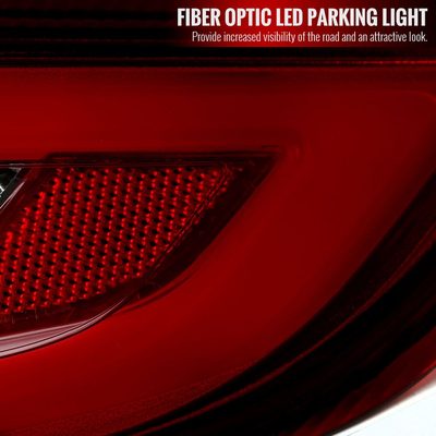 2005-2008 Porsche 911 997 Carrera / 911 997 GT3 LED Tail Lights Chrome/Red
